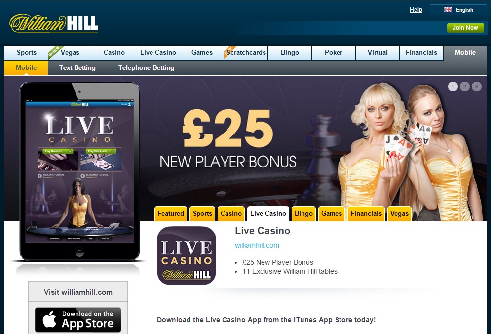 William Hill - Live Mobile