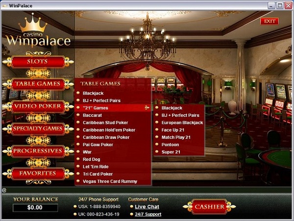 WinPalace Casino Reveals its Red Carpet Exclusive