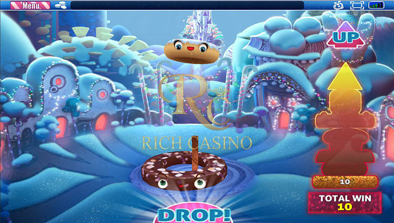 The delightful Candyland Bonus game
