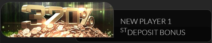 320% up to $/€320 welcome bonus 320% up to $/€320 welcome bonus