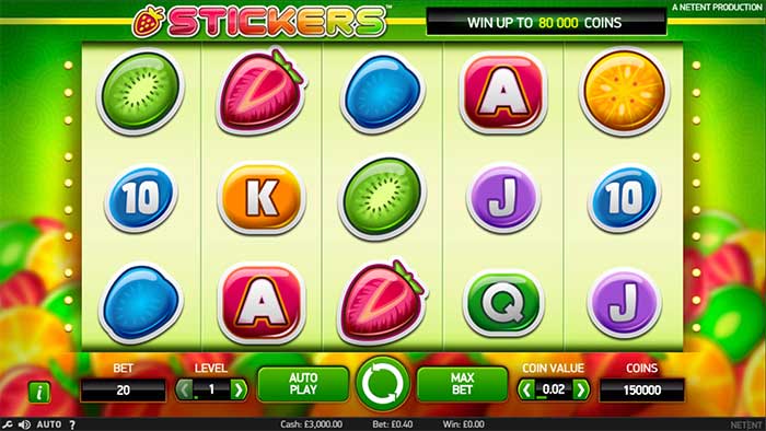 stickers slot review