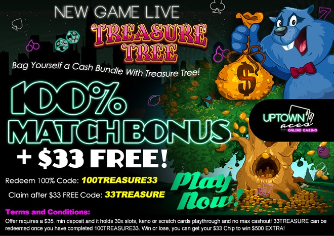 $33 FREE Code 33TREASURE