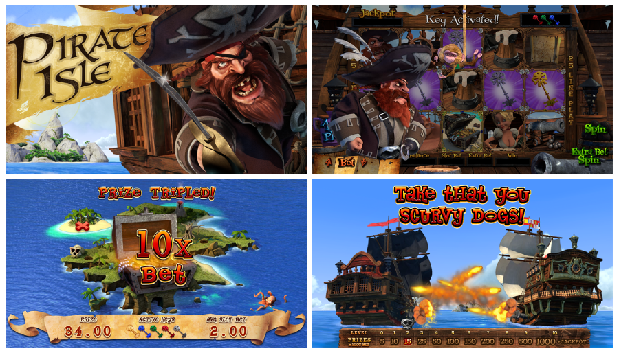 Pirate Isle new Slot from RTG