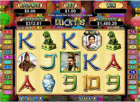 Lucky 8 Slot