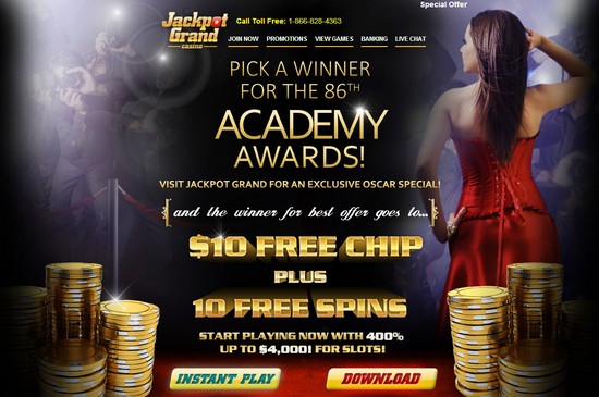 Oscar week at Jackpot Grand