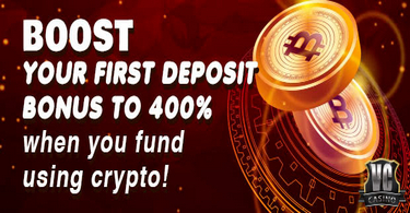 VegasCrest Casino - Get More Bang for Your Crypto Buck!