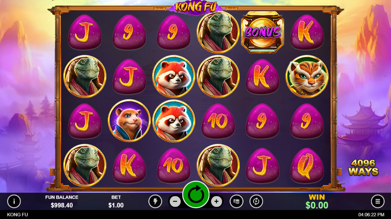 kong fu screen